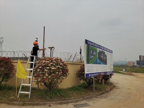 A Case of Tension Fence of China Gas Station in Anji County, Huzhou City, Zhejiang Province