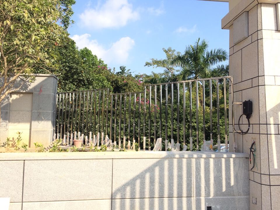 广州某小区振动光纤报警系统